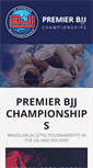 Mobile Screenshot of premierbjjchampionships.com